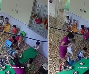 Cho thôi việc cô giáo nhồi thức ăn cho trẻ 2,5 tuổi