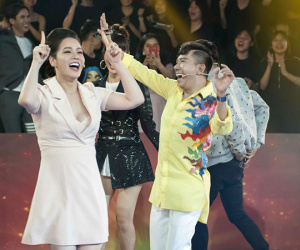 Nhật Kim Anh, Diễm My dừng quay, mừng chiến thắng của Olympic Việt Nam