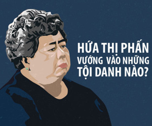 Bà Hứa Thị Phấn vướng vào những tội danh nào?