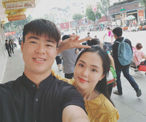 Duy Mạnh bị chuột rút toàn thân, bạn gái Quỳnh Anh không xót xa mà còn hỏm hỉnh trêu đùa