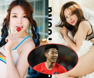 Loạt bạn gái nóng bỏng của danh thủ U23 Hàn Quốc Son Heung Min