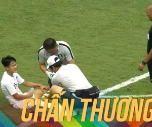 Video: Tình huống trọng tài khiến cầu thủ Hàn Quốc rời sân trên cáng