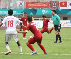 Người Hàn Quốc phẫn nộ với trọng tài bắt trận Olympic Việt Nam vs Olympic UAE