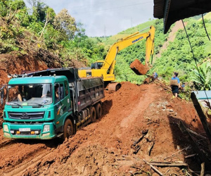 Sơn La: Khắc phục hậu quả các tuyến đường giao thông sau mưa lũ
