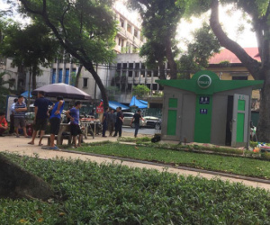 Hà Nội: Phát hiện nam công nhân xây dựng tử vong trong nhà vệ sinh công viên Paster