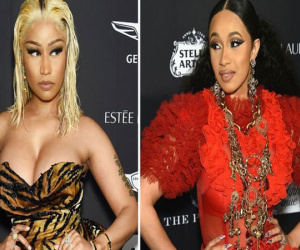 Clip: Cardi B và Nicki Minaj đánh nhau tơi bời giữa sự kiện, người bị ném guốc, kẻ bị giật tóc giả và xé váy!