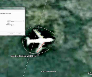 Công an làm việc với 'thánh chém' tìm thấy máy bay MH370
