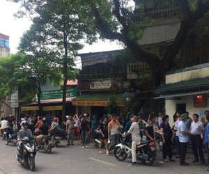 Dân văn phòng Hà Nội nhốn nháo vì động đất
