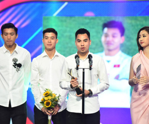 Ngô Kiến Huy, Lan Phương, U23 Việt Nam được vinh danh tại VTV Awards