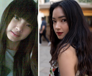 Châu Bùi thời lớp 7 mặt búng ra sữa, cũng theo 'trend' tóc ép thẳng mái bằng như ai!