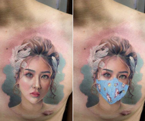 Người trong cuộc tiết lộ sự thật gây sốc về câu chuyện 'chia tay xong đeo khẩu trang cho hình xăm bạn gái' khiến dân mạng tranh cãi