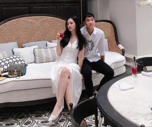 Bị so sánh nhan sắc với tình cũ tin đồn của Trọng Đại, Huyền Trang đáp trả cực xéo xắt