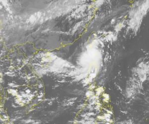 Cập nhật mới nhất đường đi áp thấp nhiệt đới và siêu bão Mangkhut