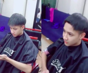 Đòi cắt tóc theo phong cách Hàn Quốc, thanh niên đẹp trai nhận cái kết không thể thốn hơn