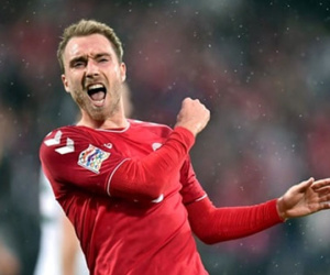 Eriksen lập cú đúp, giúp Đan Mạch hạ Xứ Wales