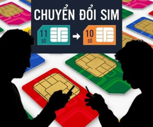 Lịch chuyển đổi SIM 11 thành 10 số của Viettel, MobiFone, VinaPhone