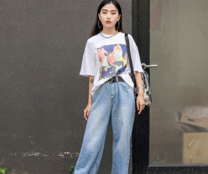 Street style 2 miền: trời sang thu, các bạn trẻ vẫn mê mệt crop top và quần cạp cao 'hot hit' của mùa hè
