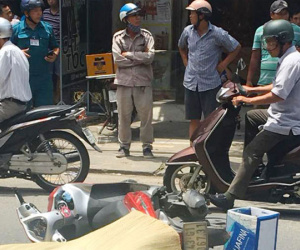 Tránh phương tiện chạy phía trước, cô gái bị ôtô tải cán tử vong