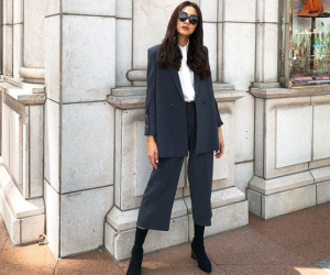 Dân tình được phen 'đã mắt' vì lâu lắm rồi mới thấy Tăng Thanh Hà diện đồ menswear 'chất' đến thế