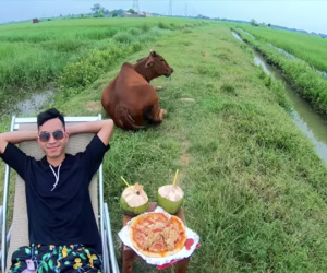 Trải nghiệm một buổi đi chăn bò phong cách Rich Kid hút 2 triệu view trên YouTube