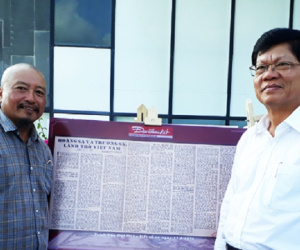 Triển lãm tư liệu báo chí về Hoàng Sa