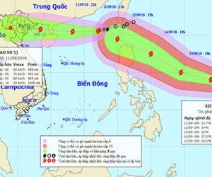 Ứng phó bão số 5 và siêu bão Mangkhut