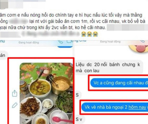 Góc phẫn nộ: Vợ đảm nấu cơm ngon canh ngọt dâng tận miệng, chồng vẫn nhắn tin cho gái than thở 'phải ăn một mình'