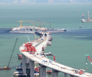 Chuyên gia Hong Kong lo bão Mangkhut làm sập cầu dài nhất thế giới