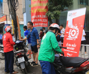 Sau TP.HCM, Hà Nội trở thành chiến trường mới của Go-Viet và Grab