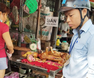 TP.HCM đã từng vận động giảm ăn thịt chó