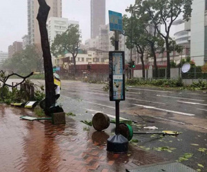 Người Hong Kong giữa tâm bão Mangkhut: 'Kính cửa sổ chỉ chực vỡ ra'