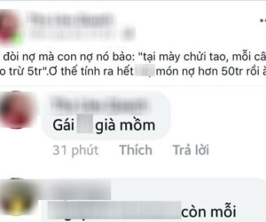 Sốc trước cách quỵt tiền hiếm thấy của con nợ: 'Chửi tôi 1 câu tôi trừ 5 triệu, đăng bài bóc phốt trừ 20 triệu'