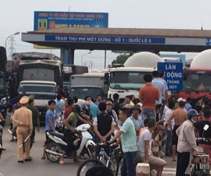 Hưng Yên: Triệu tập 8 đối tượng kích động tụ tập phản đối tại trạm thu phí Quốc lộ 5