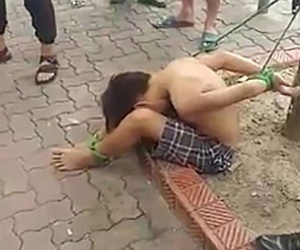 Tạm giữ 3 đối tượng cướp tài sản, trói người vào gốc cây