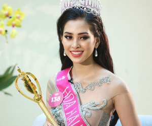 Tân Hoa hậu khẳng định: 'Chưa có người yêu!'