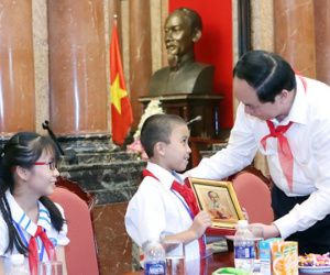 Thư chúc Tết Trung thu của Chủ tịch nước Trần Đại Quang