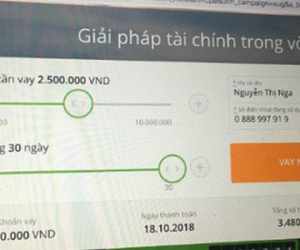 Vòng xoáy cho vay trực tuyến lãi suất 720% mỗi năm