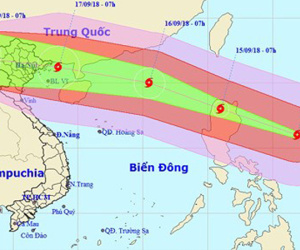 Chủ tịch UBND TP Hà Nội ra công điện khẩn ứng phó siêu bão Mangkhut