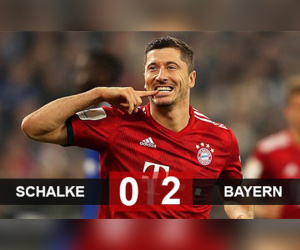 Schalke 0-2 Bayern: Hùm Xám nối dài mạch toàn thắng