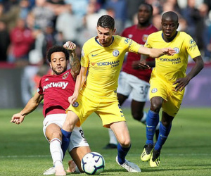 West Ham 0-0 Chelsea: The Blues đứt mạch toàn thắng