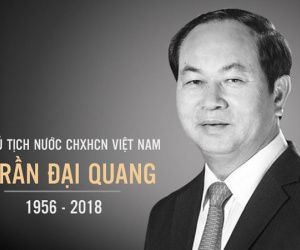 Các đoàn không mang vòng hoa khi viếng Chủ tịch nước Trần Đại Quang
