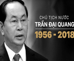 Danh sách Ban lễ tang Chủ tịch nước Trần Đại Quang