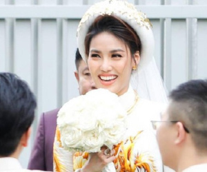 Lan Khuê lộng lẫy trong đám hỏi xa hoa với John Tuấn Nguyễn