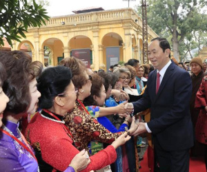 Ninh Bình mãi tự hào về người con ưu tú - Chủ tịch nước Trần Đại Quang