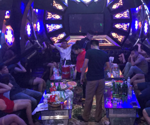 Phát hiện 27 đối tượng trong quán Karaoke dương tính với chất ma túy