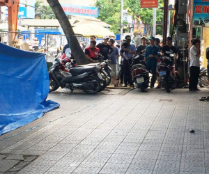 Vật thể lạ giống mìn khiến người dân Huế lo lắng chỉ là bình hơi pháo giấy