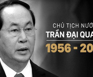 Nhiều nước để Quốc tang Chủ tịch nước Trần Đại Quang