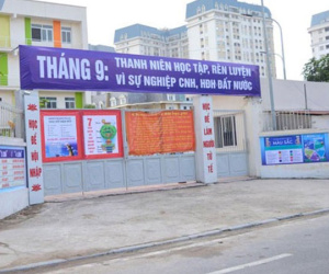 Vụ Trường Pascal bị đổ gạch, cát: Nhiều trường trên lô đất TH1 đột nhiên che kín biển hiệu
