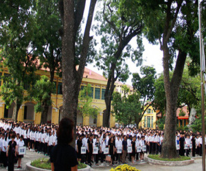 Thầy trò Trường Chu Văn An xúc động vĩnh biệt cố Chủ tịch nước