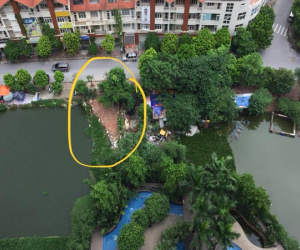 Công an quận Hà Đông phản hồi tình trạng lấn chiếm Hồ Ngòi